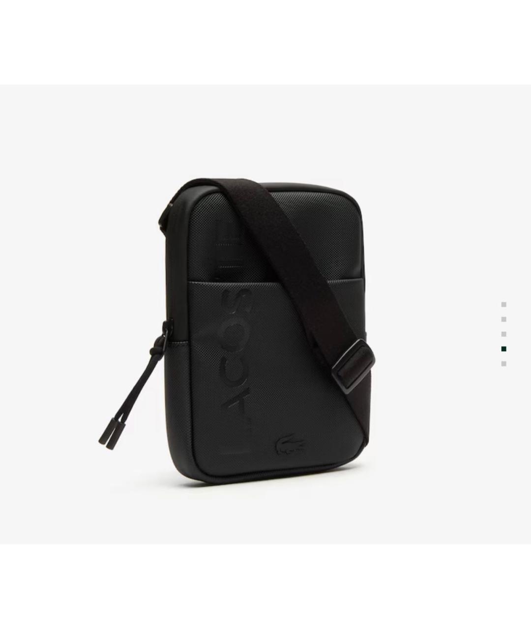 LACOSTE Черная сумка на плечо, фото 6