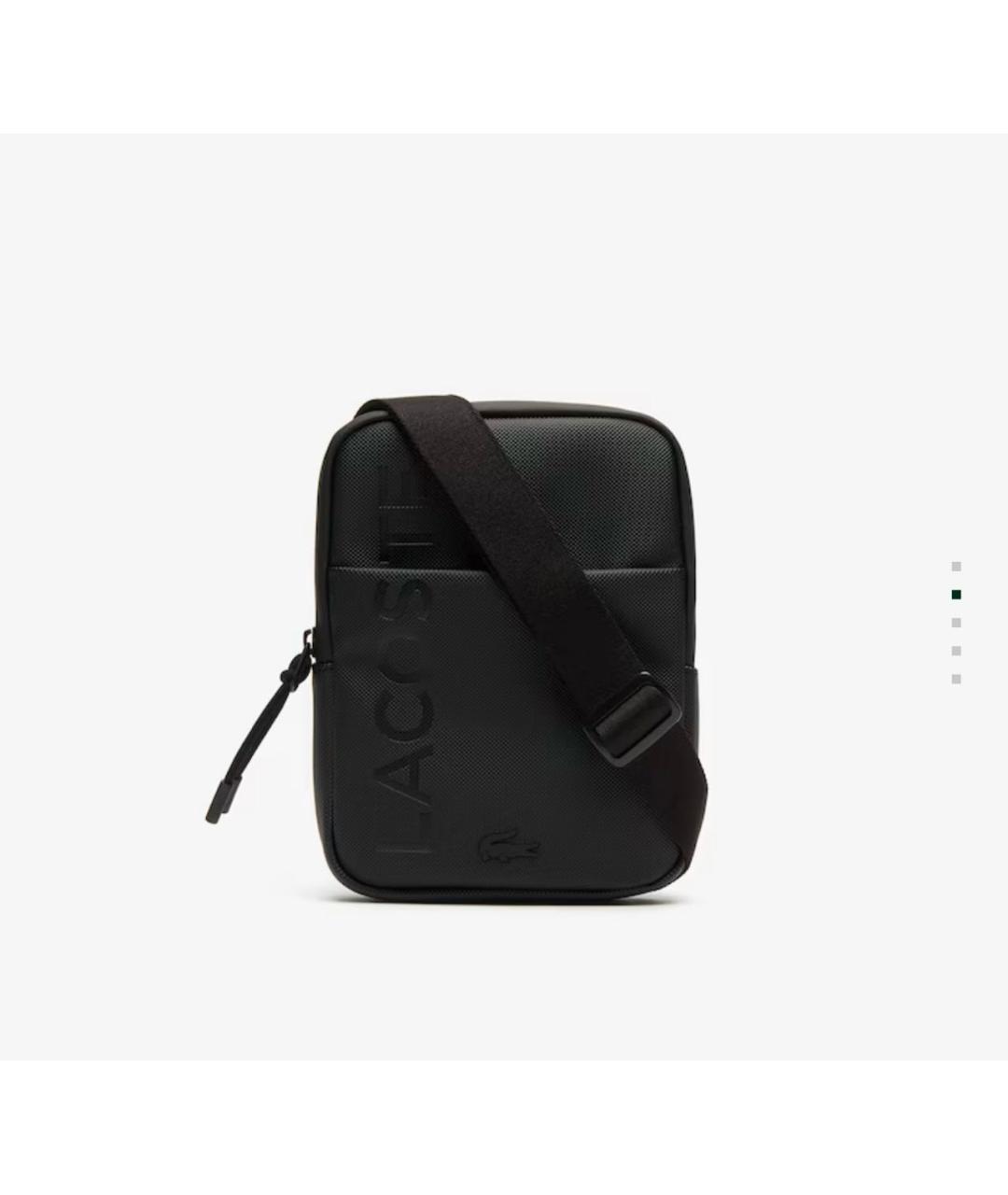 LACOSTE Черная сумка на плечо, фото 9