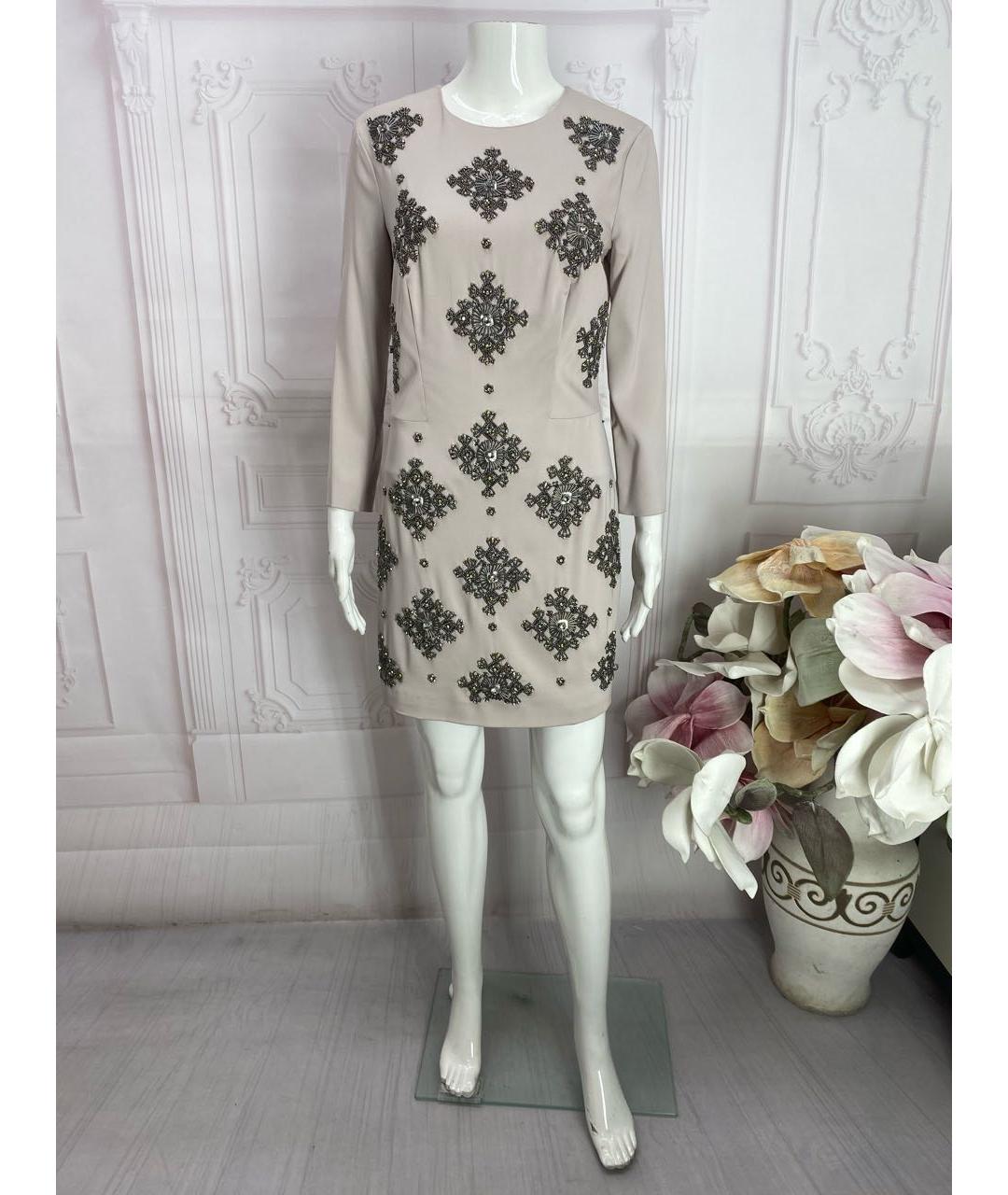 JOHN RICHMOND Розовое хлопковое коктейльное платье, фото 8