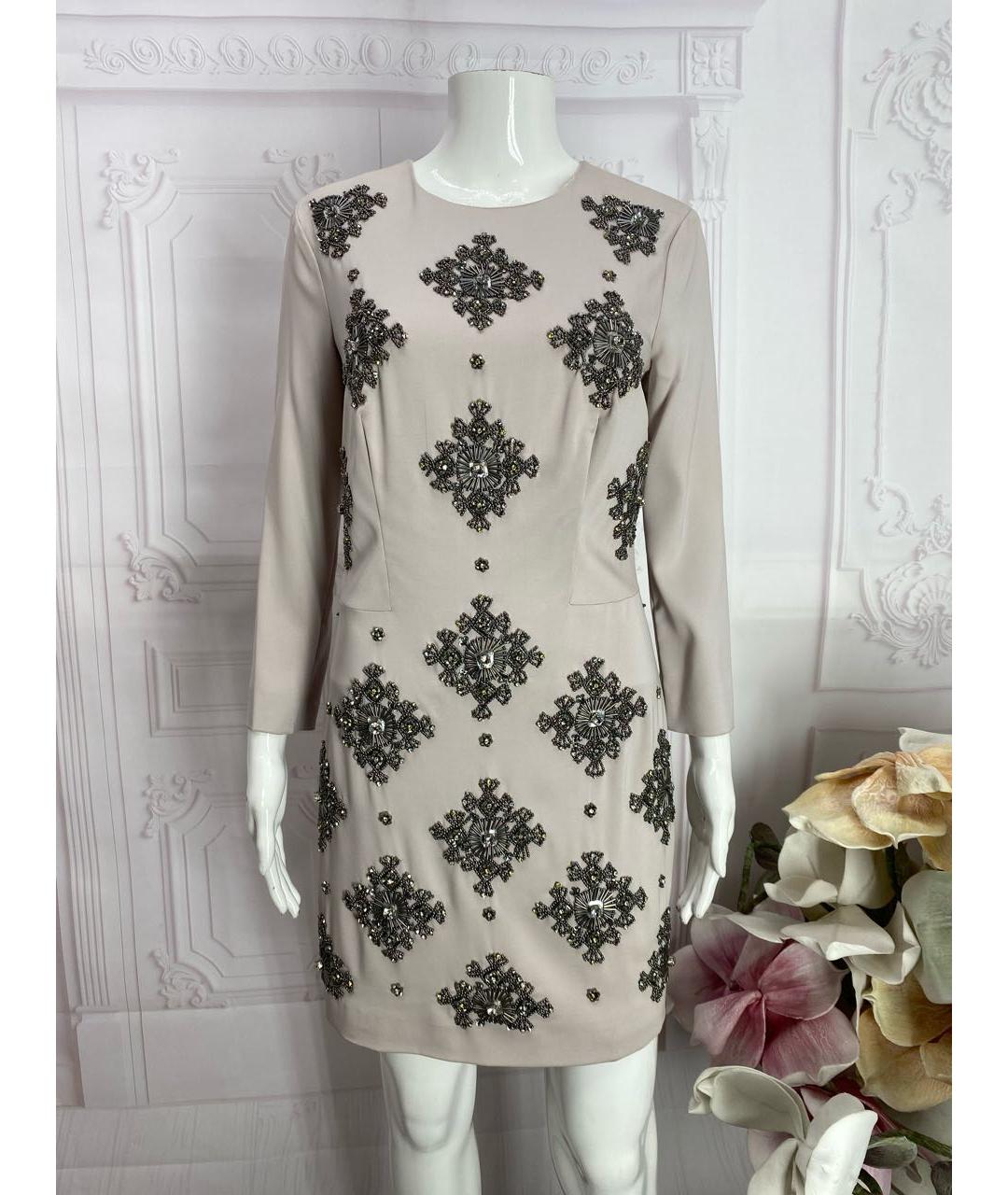 JOHN RICHMOND Розовое хлопковое коктейльное платье, фото 5