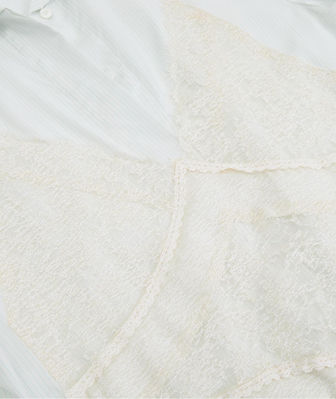 FENDI Белое шелковое повседневное платье, фото 4