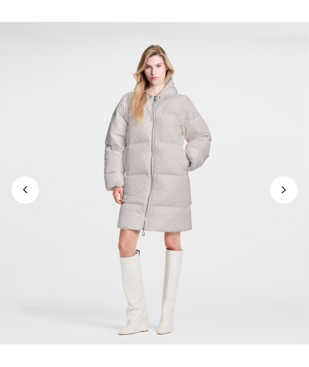 LOUIS VUITTON Белая куртка, фото 3