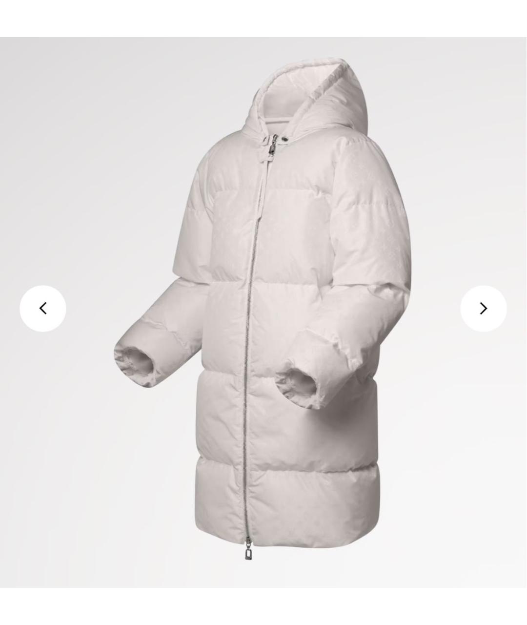 LOUIS VUITTON Белая куртка, фото 2