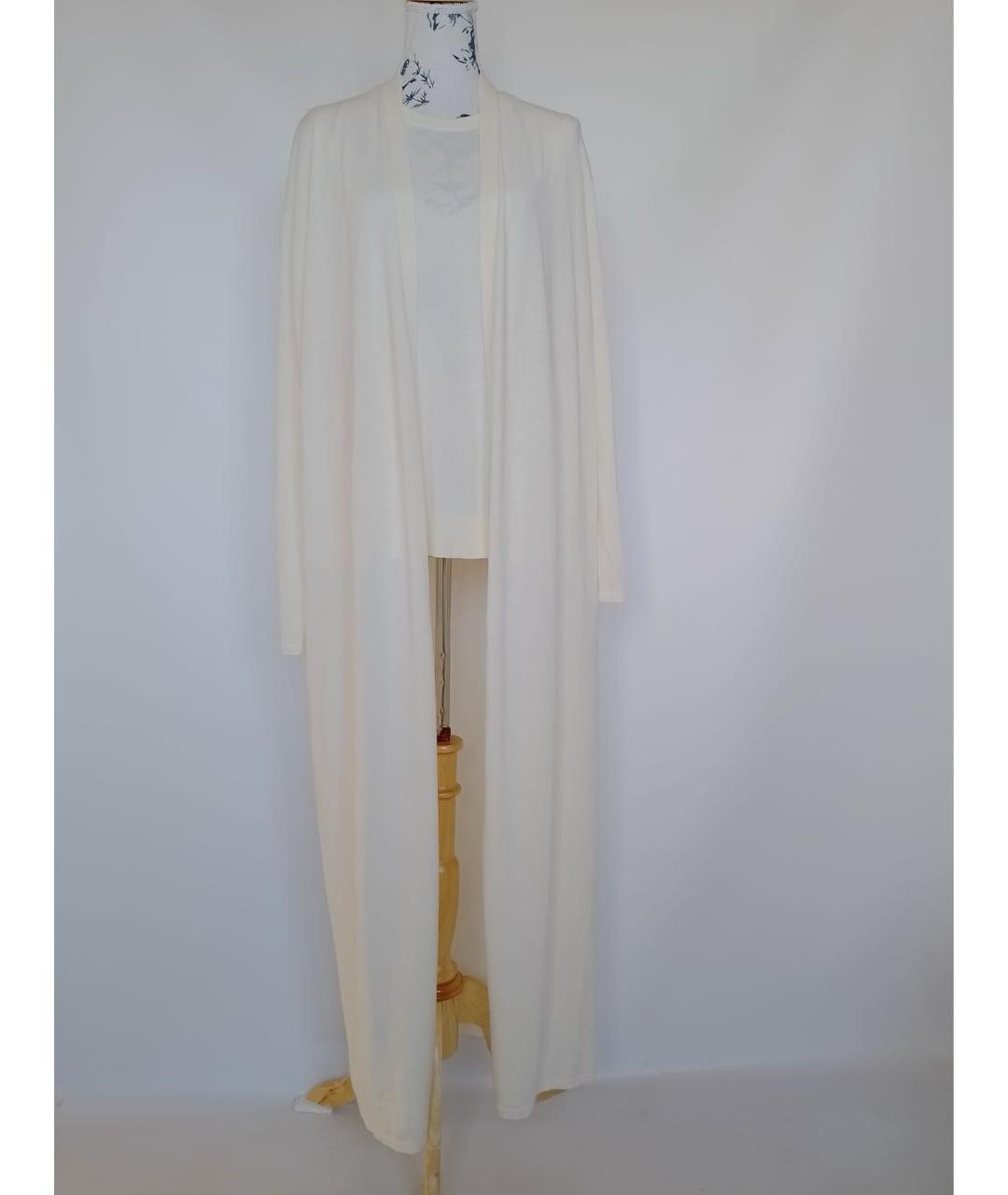 12 STOREEZ Белый шелковый кардиган, фото 3