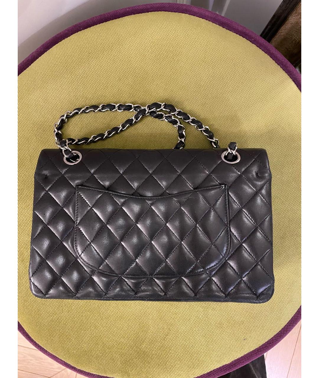 CHANEL Черная кожаная сумка тоут, фото 2