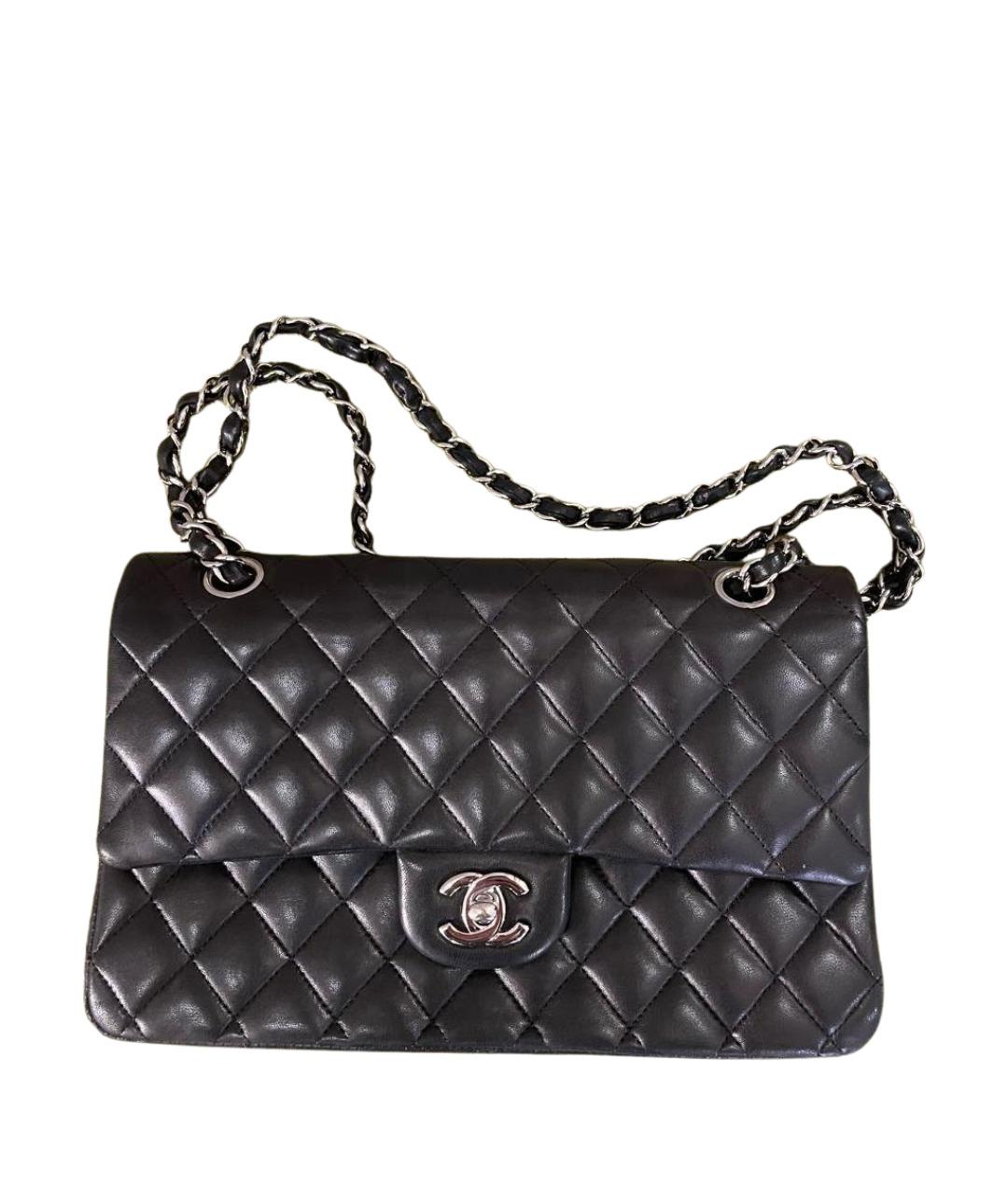 CHANEL Черная кожаная сумка тоут, фото 1