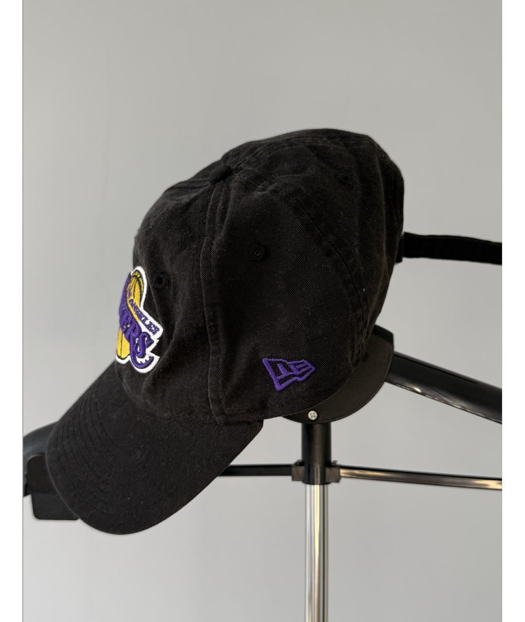 New Era Черная хлопковая кепка, фото 2
