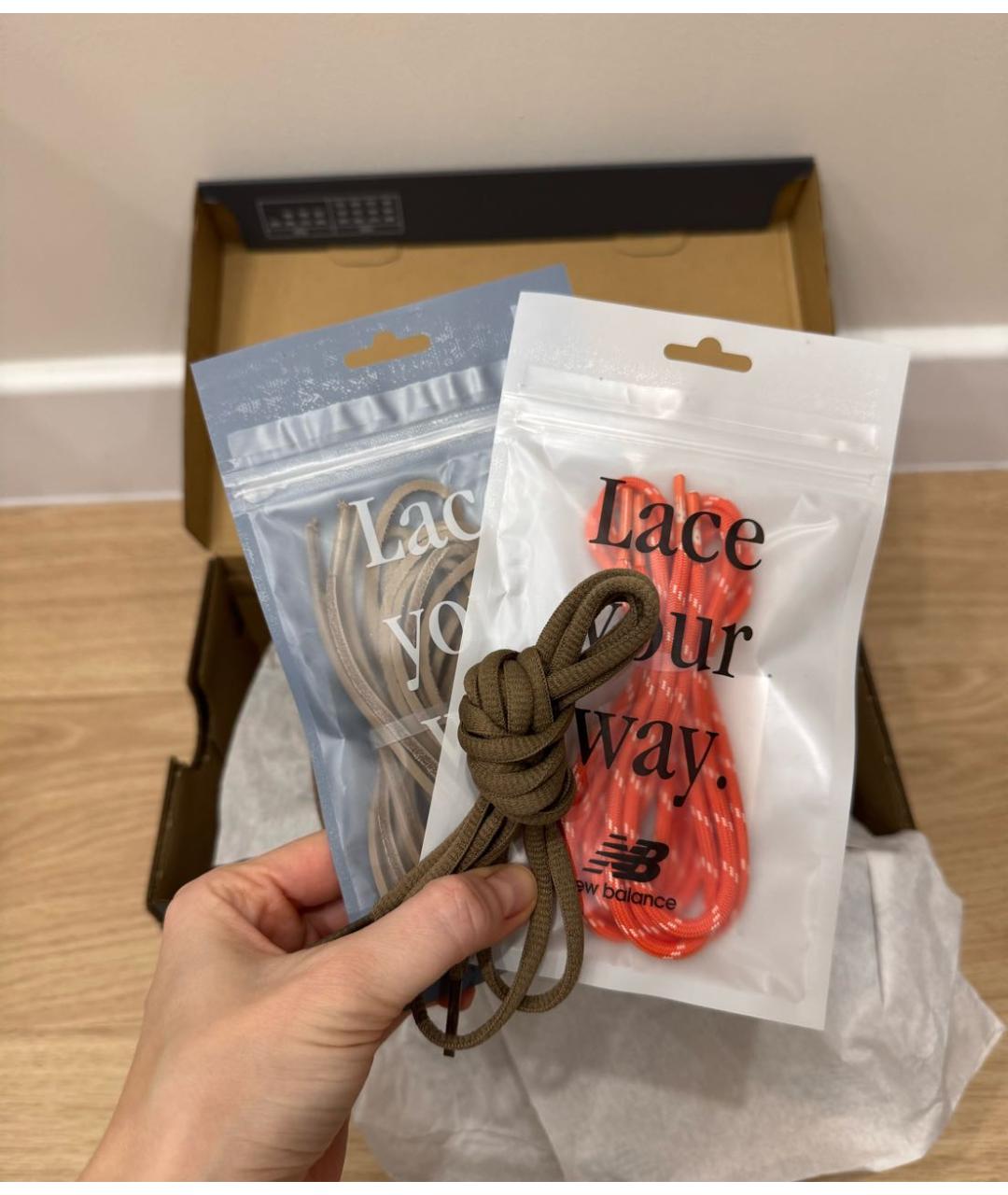 NEW BALANCE Коричневые замшевые кроссовки, фото 4