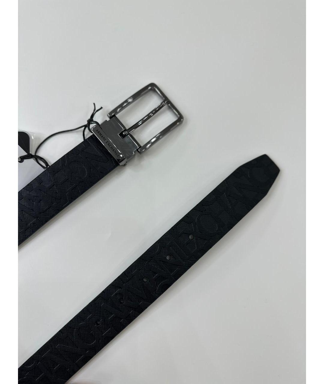 ARMANI EXCHANGE Черный ремень, фото 4