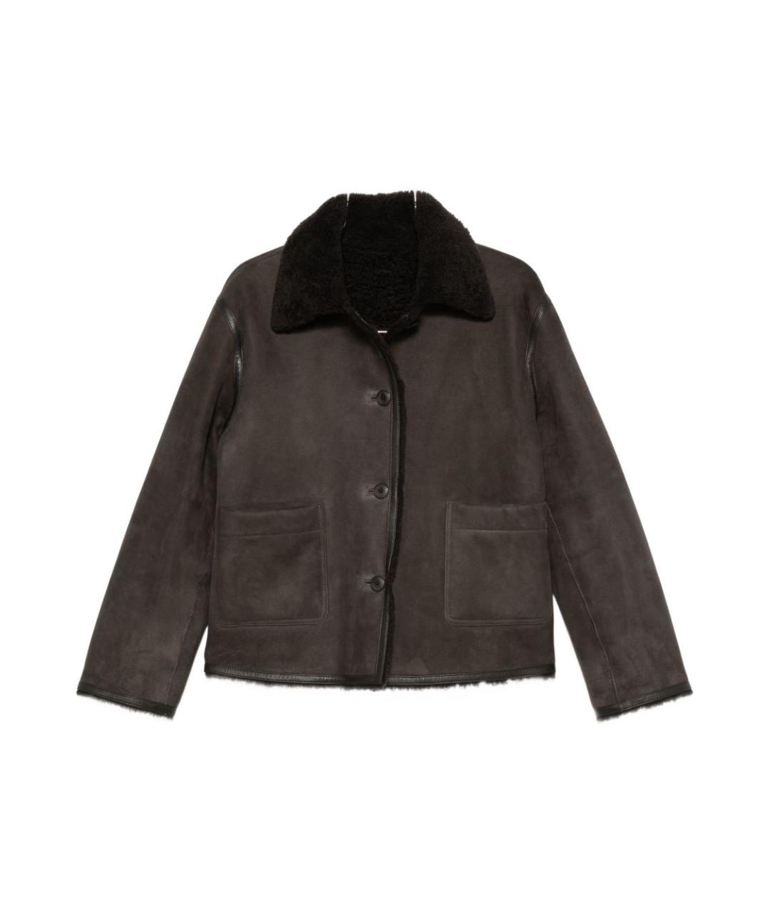 CLOSED Серая дубленка, фото 1