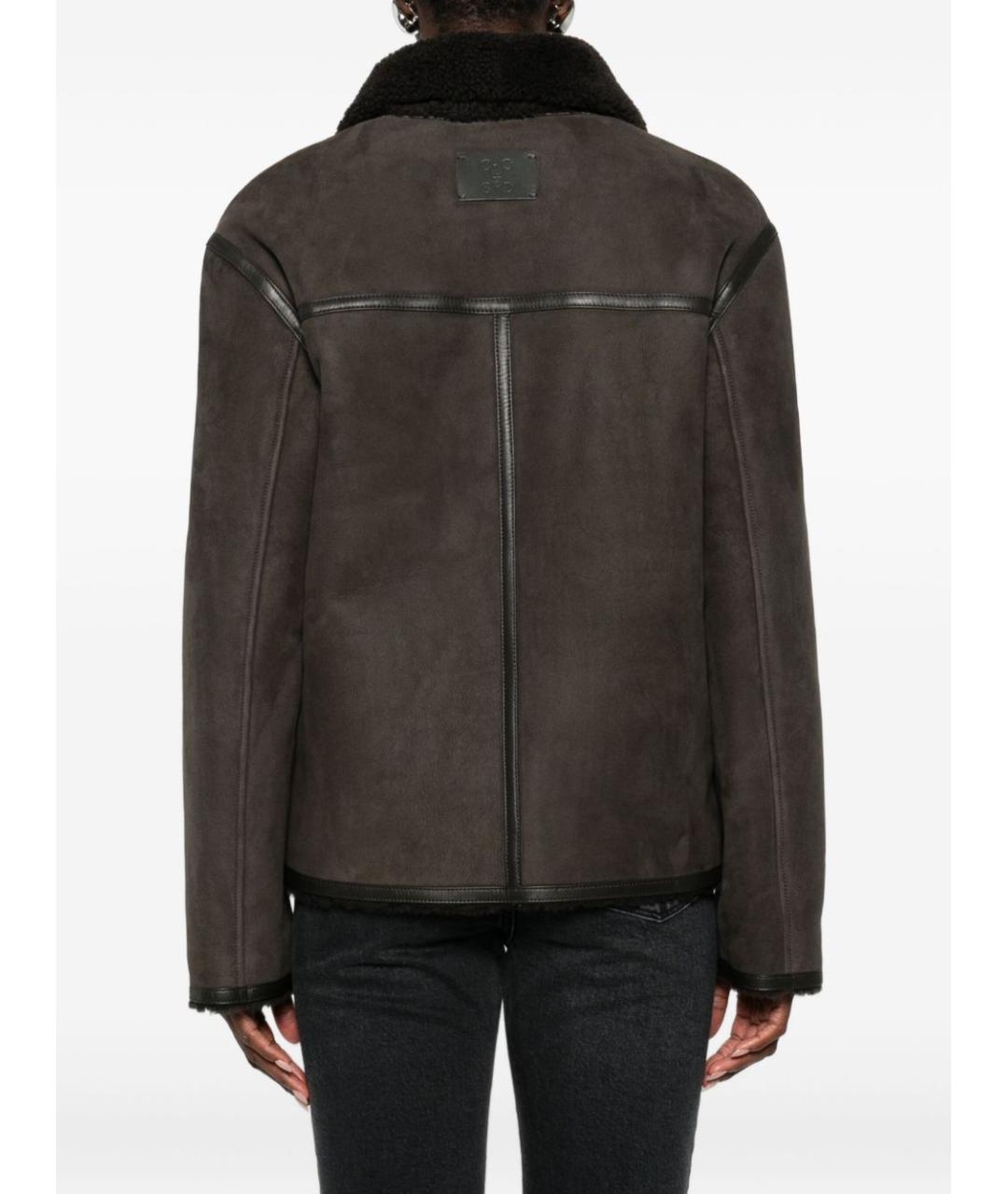 CLOSED Серая дубленка, фото 2