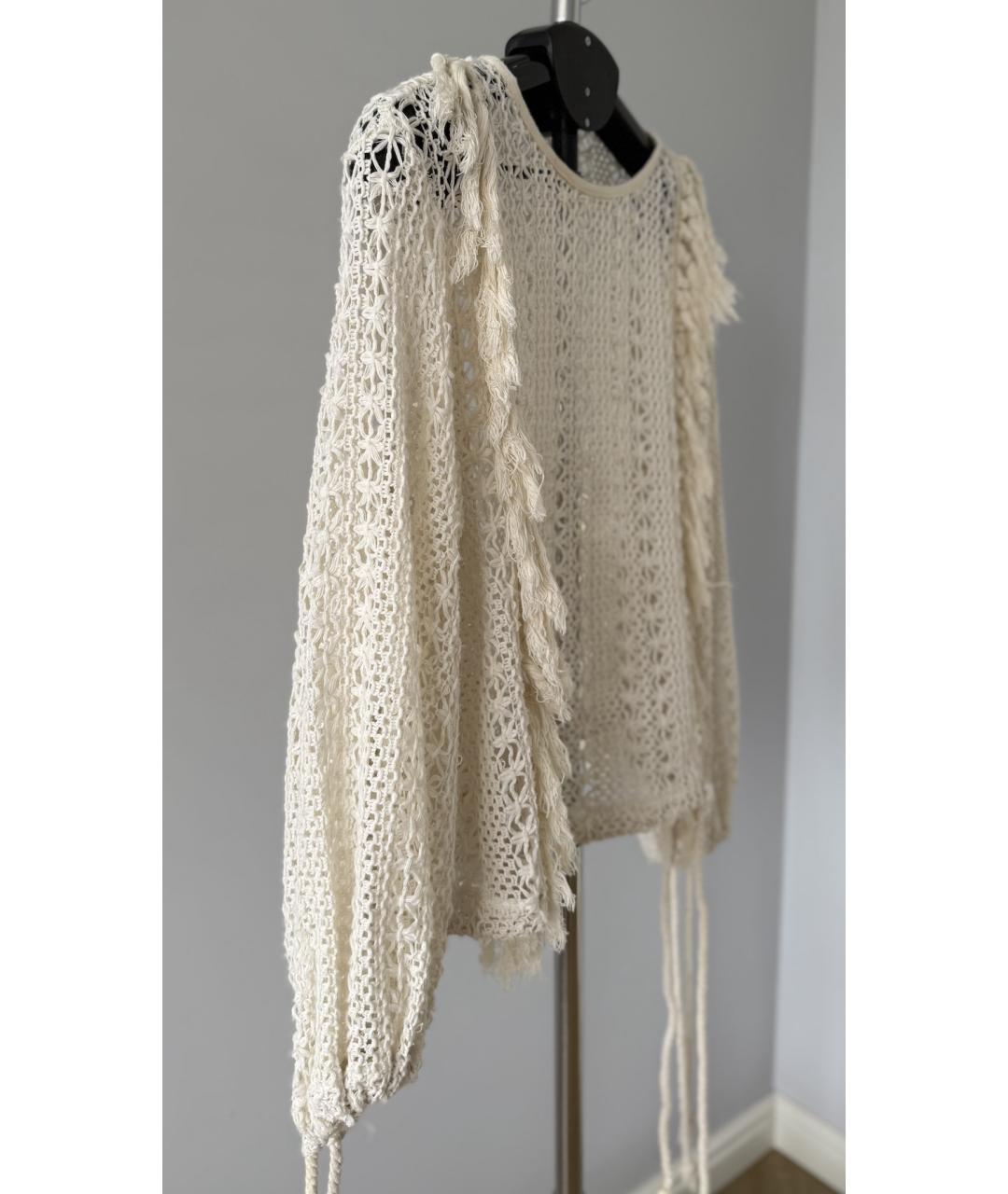 SEE BY CHLOE Бежевая хлопковая блузы, фото 7