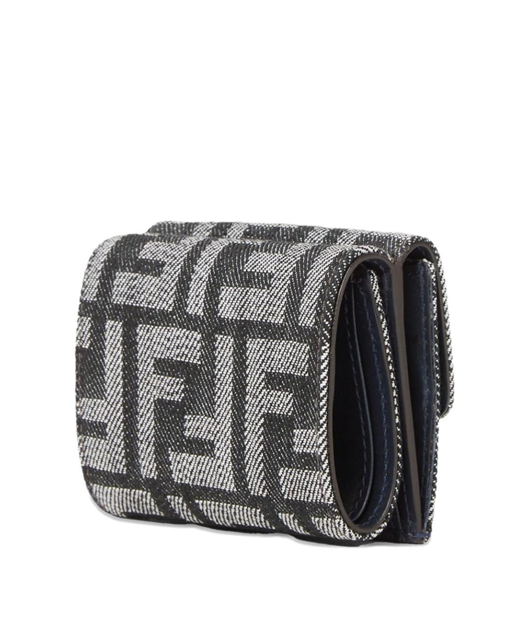 FENDI Синий кошелек, фото 3