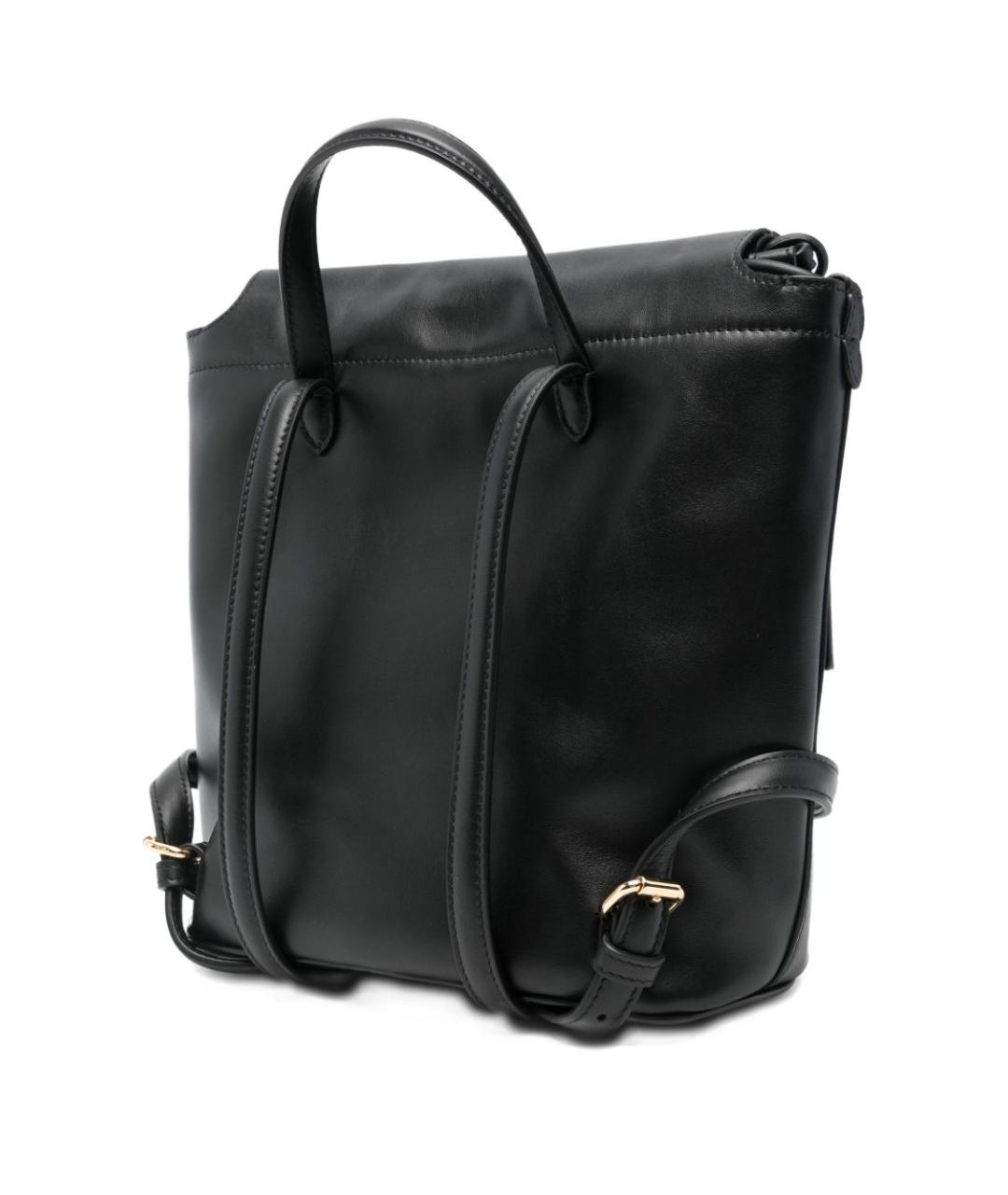 FENDI Черный кожаный рюкзак, фото 2