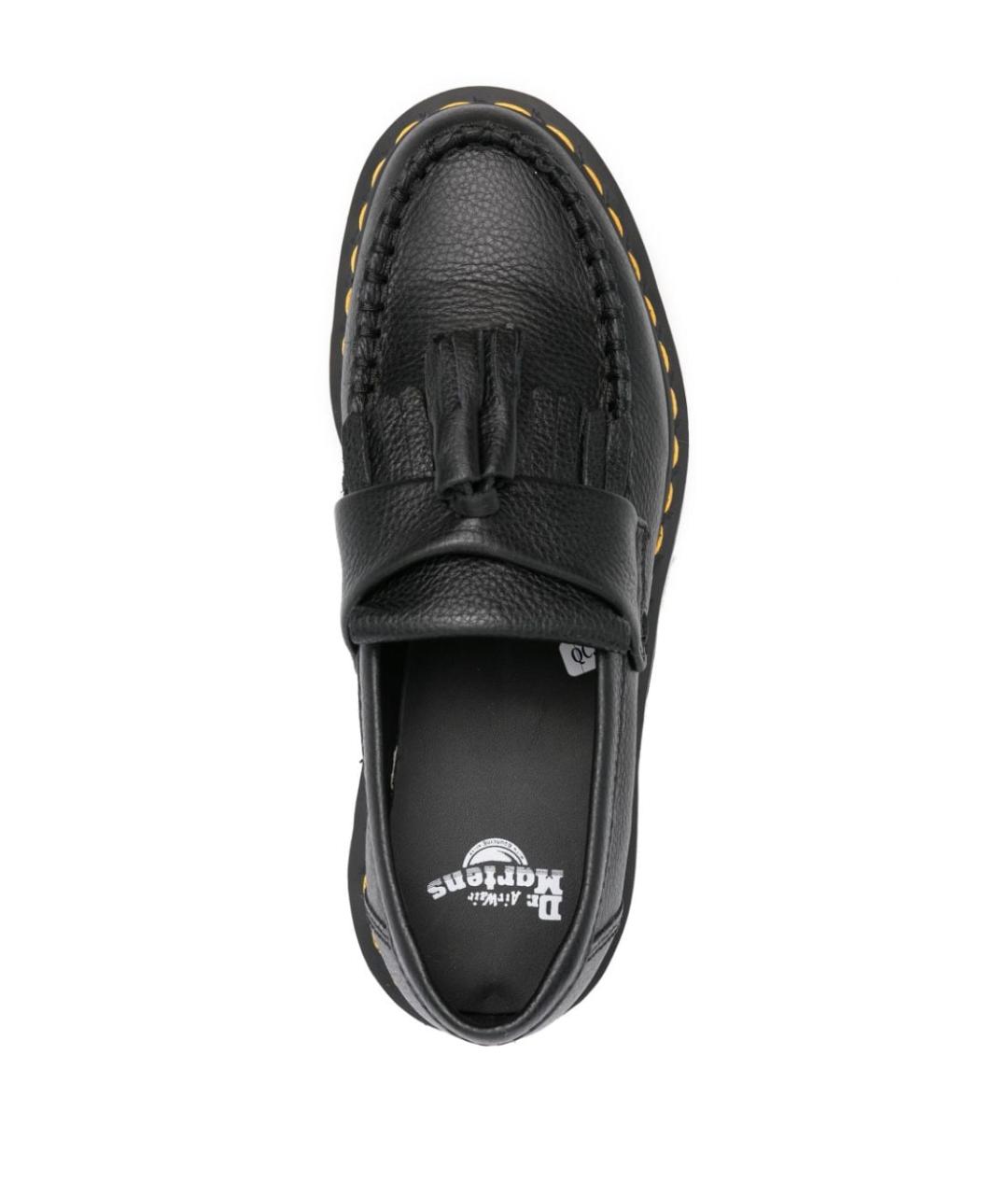 DR. MARTENS Черные кожаные лоферы, фото 2