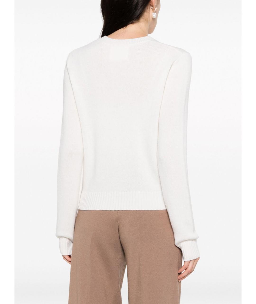 LISA YANG Белый кашемировый джемпер / свитер, фото 5