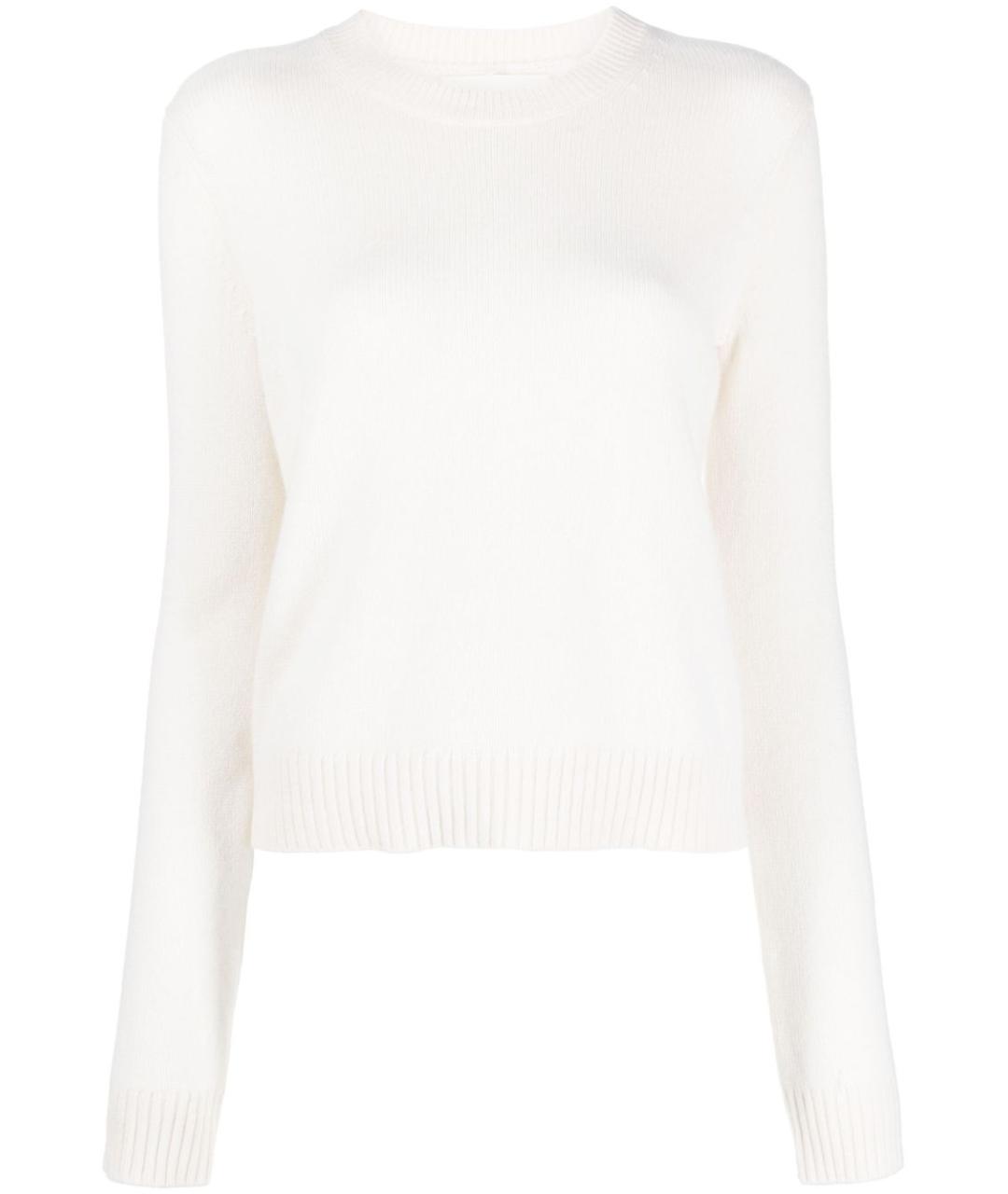 LISA YANG Белый кашемировый джемпер / свитер, фото 1