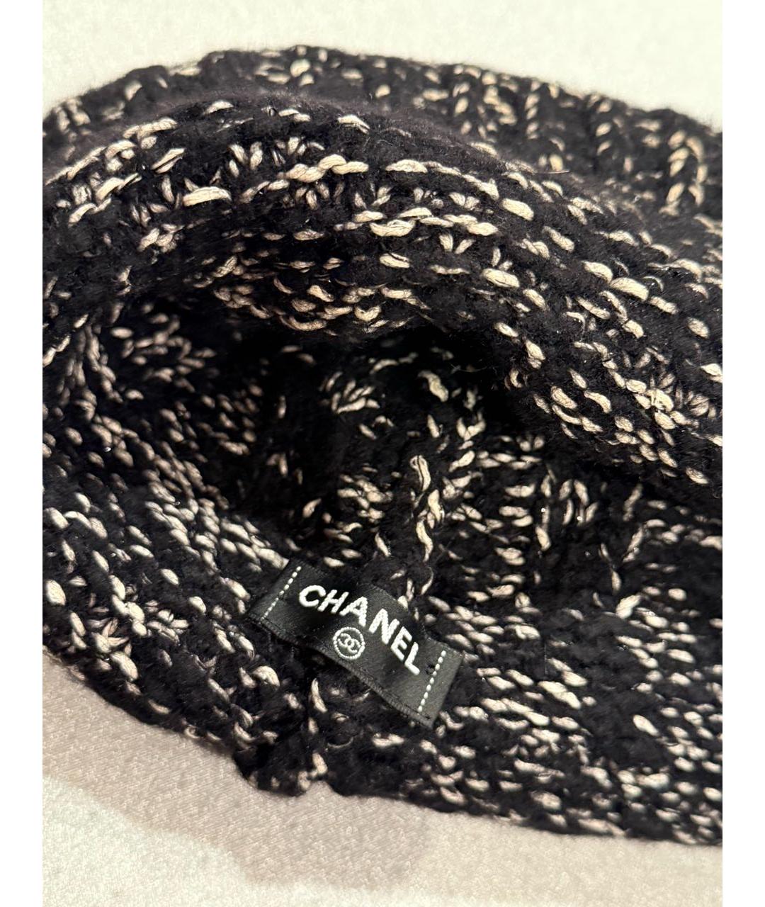 CHANEL Мульти шерстяная шапка, фото 4