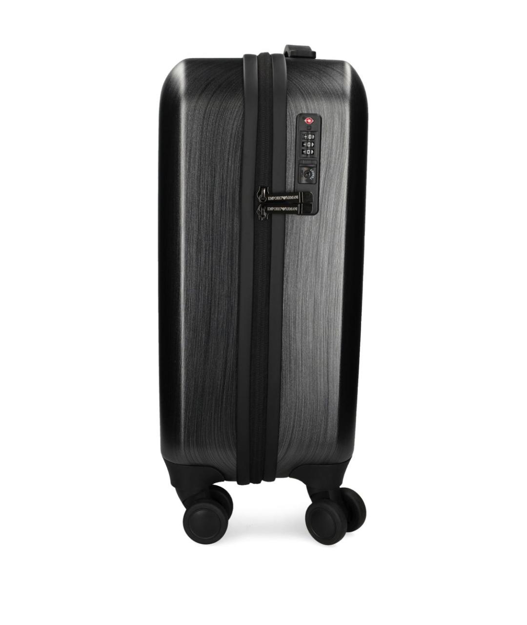 EMPORIO ARMANI Черный чемодан, фото 3