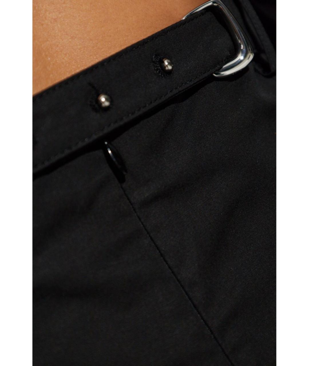 JACQUEMUS Черное хлопковое повседневное платье, фото 3