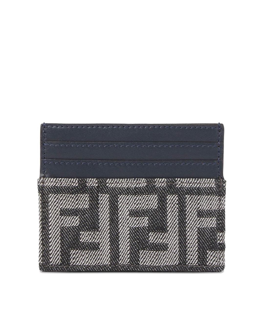 FENDI Синий кардхолдер, фото 1