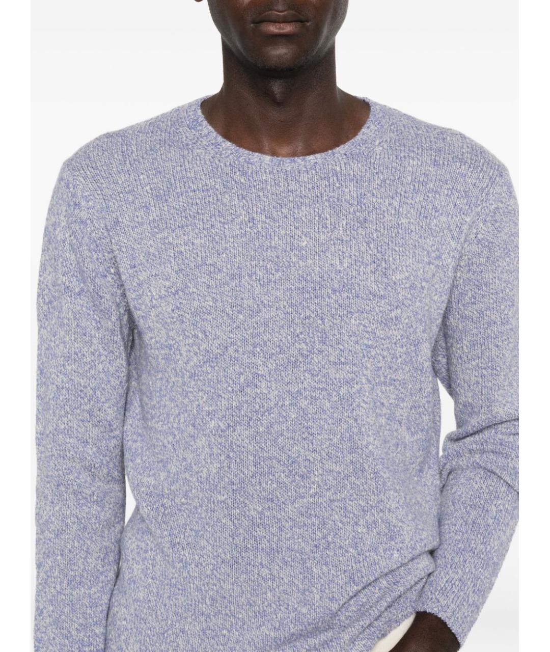 AURALEE Голубой шерстяной джемпер / свитер, фото 5