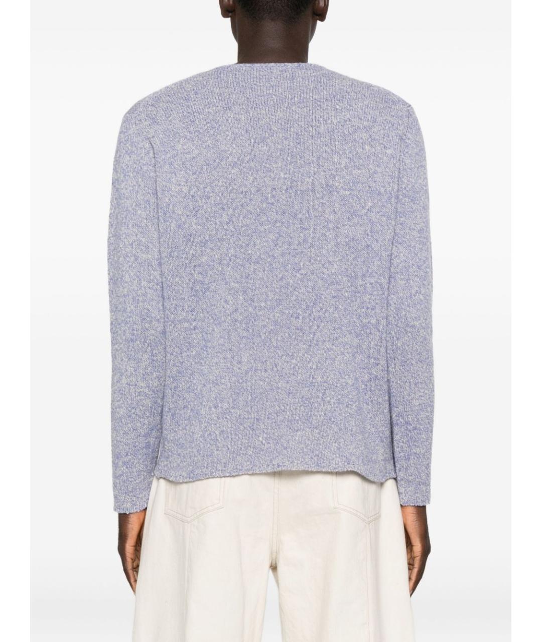 AURALEE Голубой шерстяной джемпер / свитер, фото 4