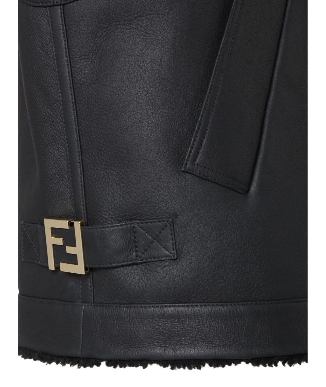 FENDI Черный жилет, фото 3
