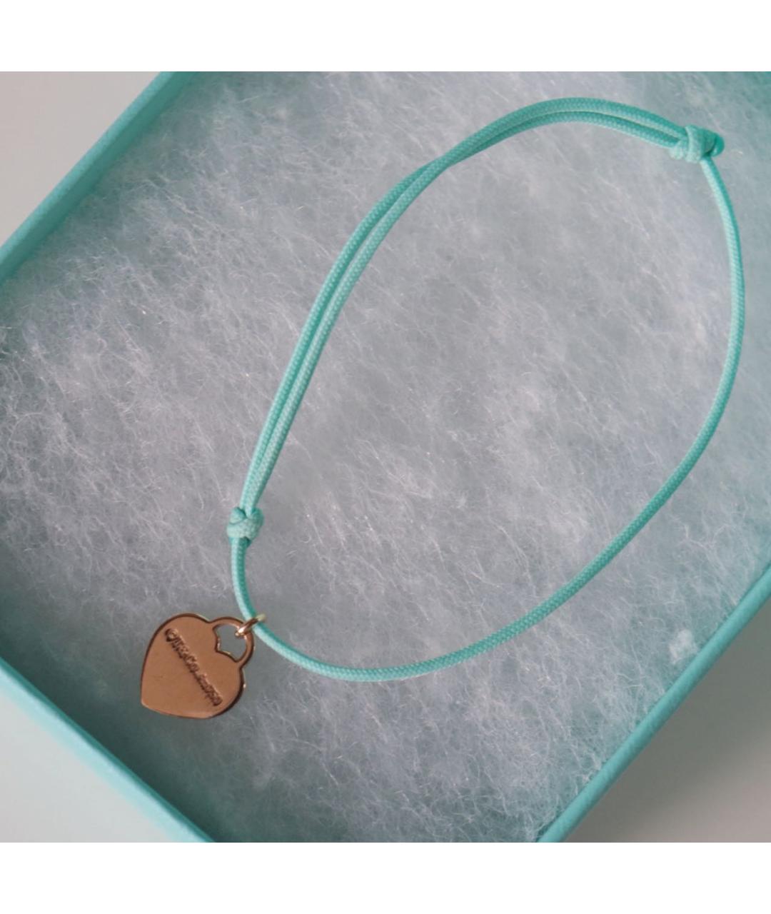 TIFFANY&CO Бирюзовый браслет из желтого золота, фото 5
