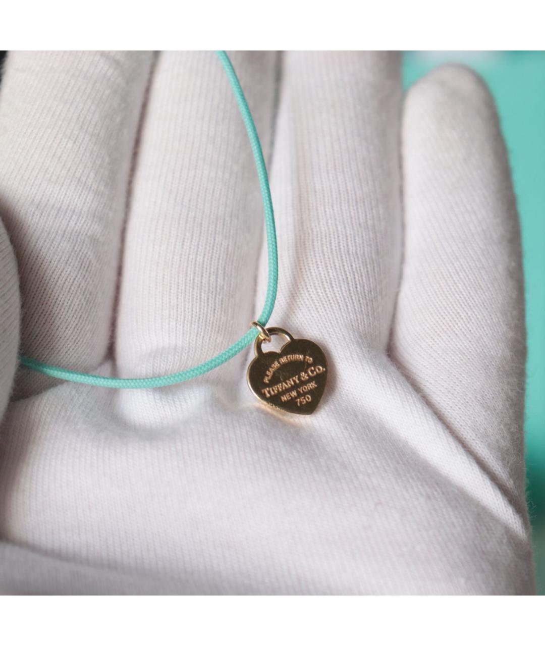 TIFFANY&CO Бирюзовый браслет из желтого золота, фото 3