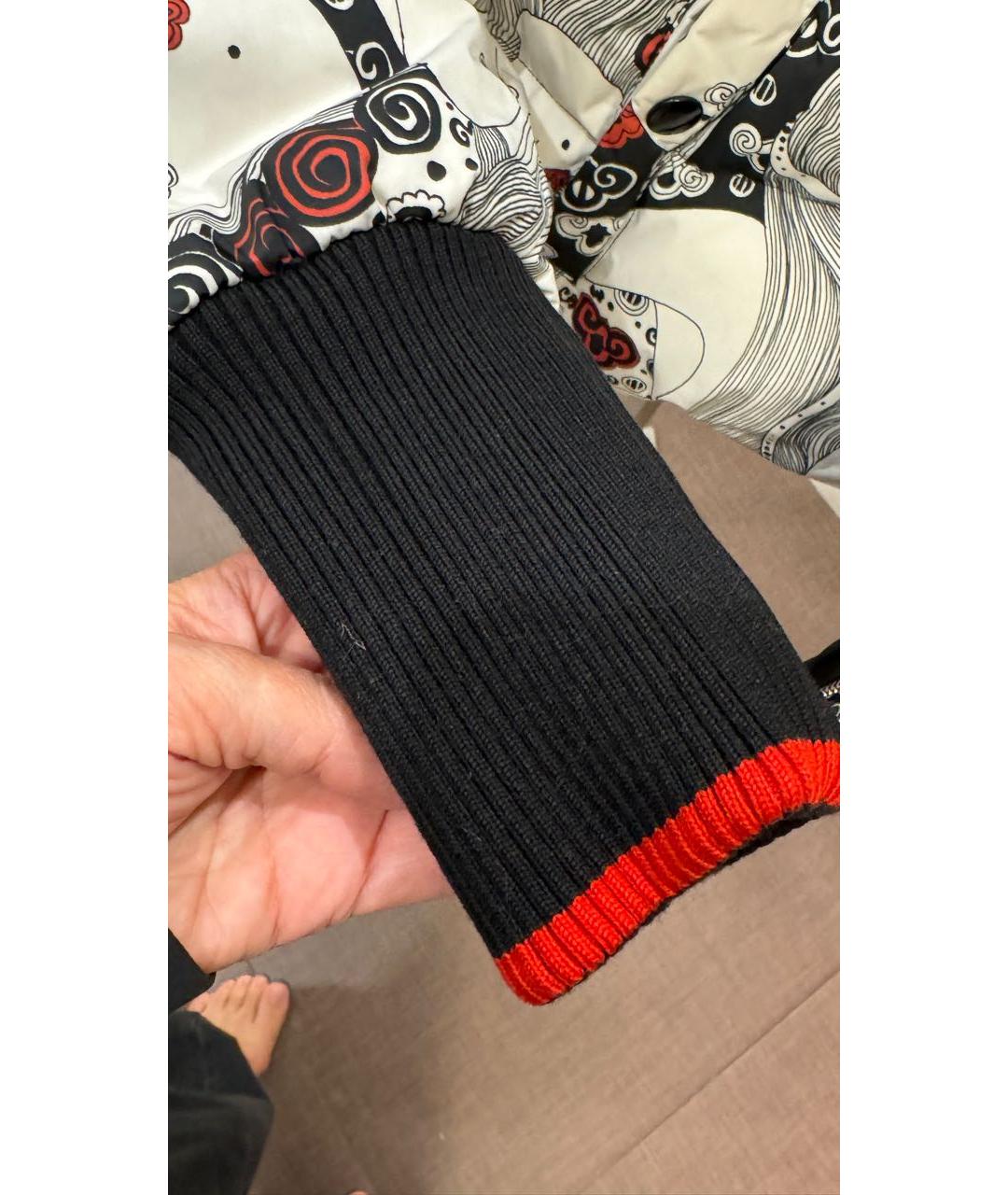 ALEXANDER MCQUEEN Белый полиамидовый пуховик, фото 4