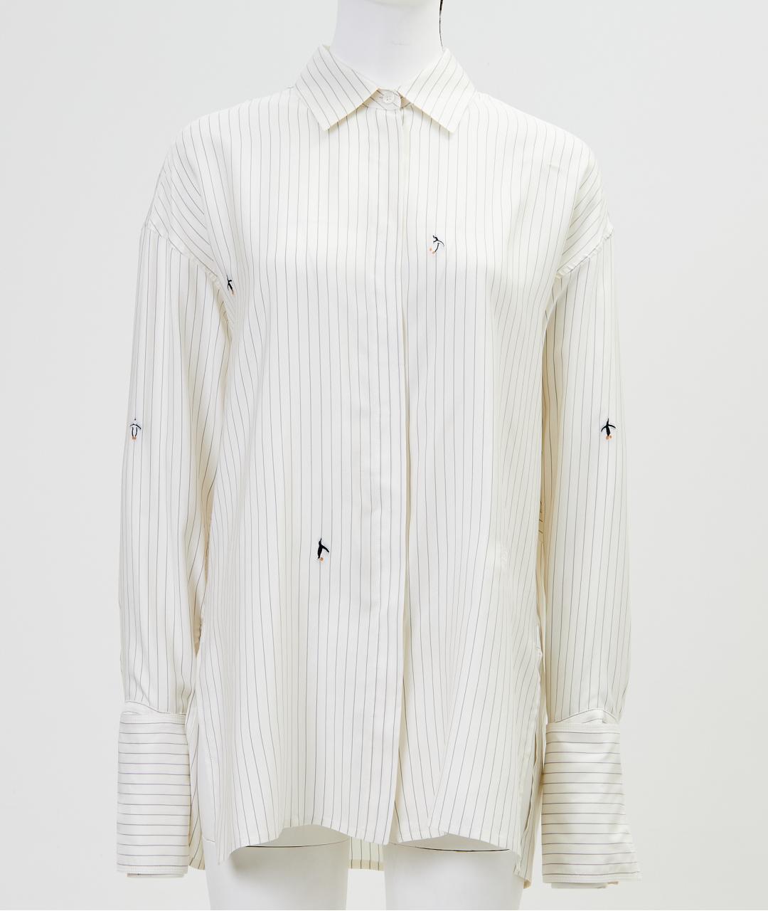 LOEWE Бежевая хлопковая блузы, фото 7