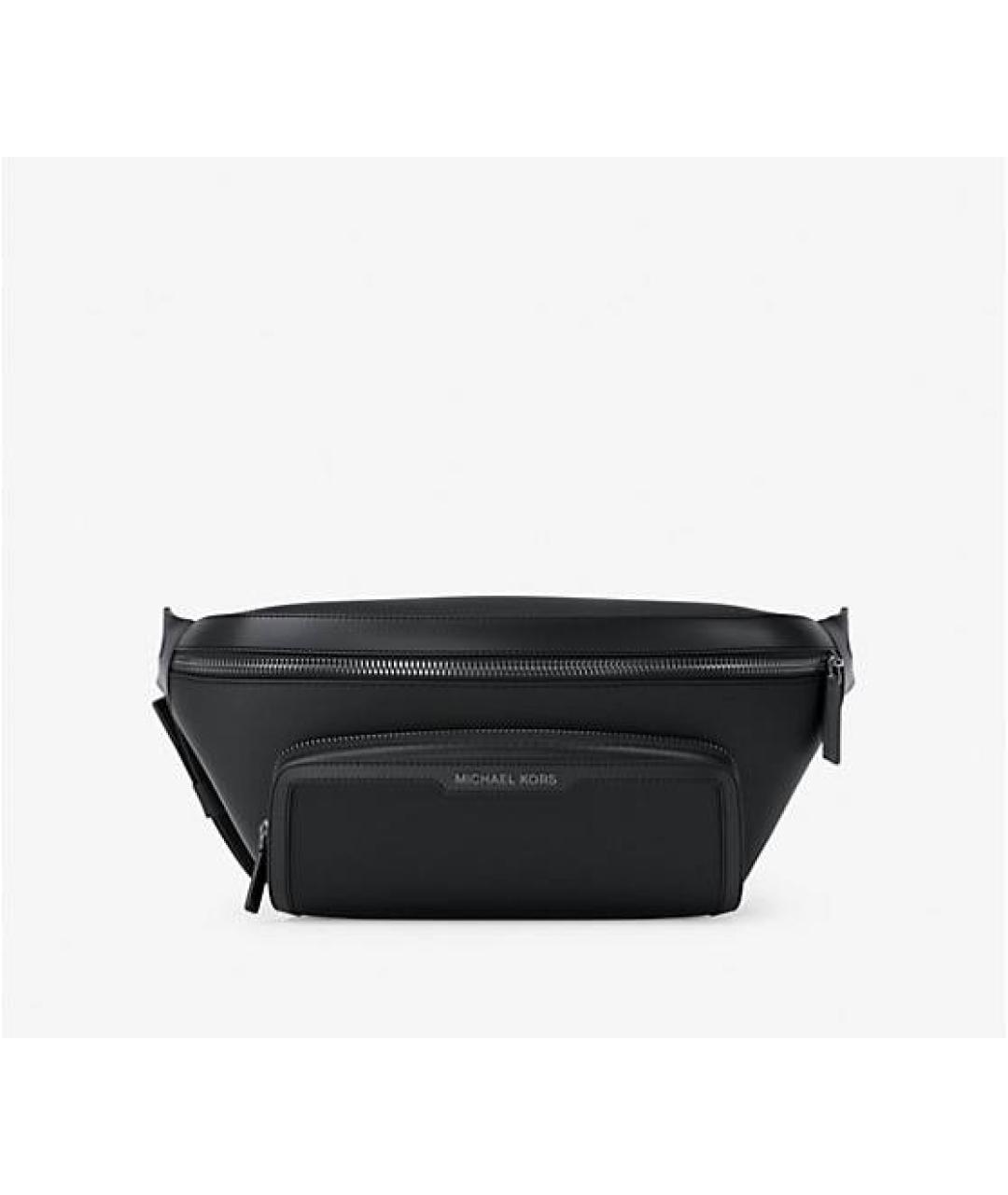 MICHAEL KORS Черная поясная сумка, фото 5