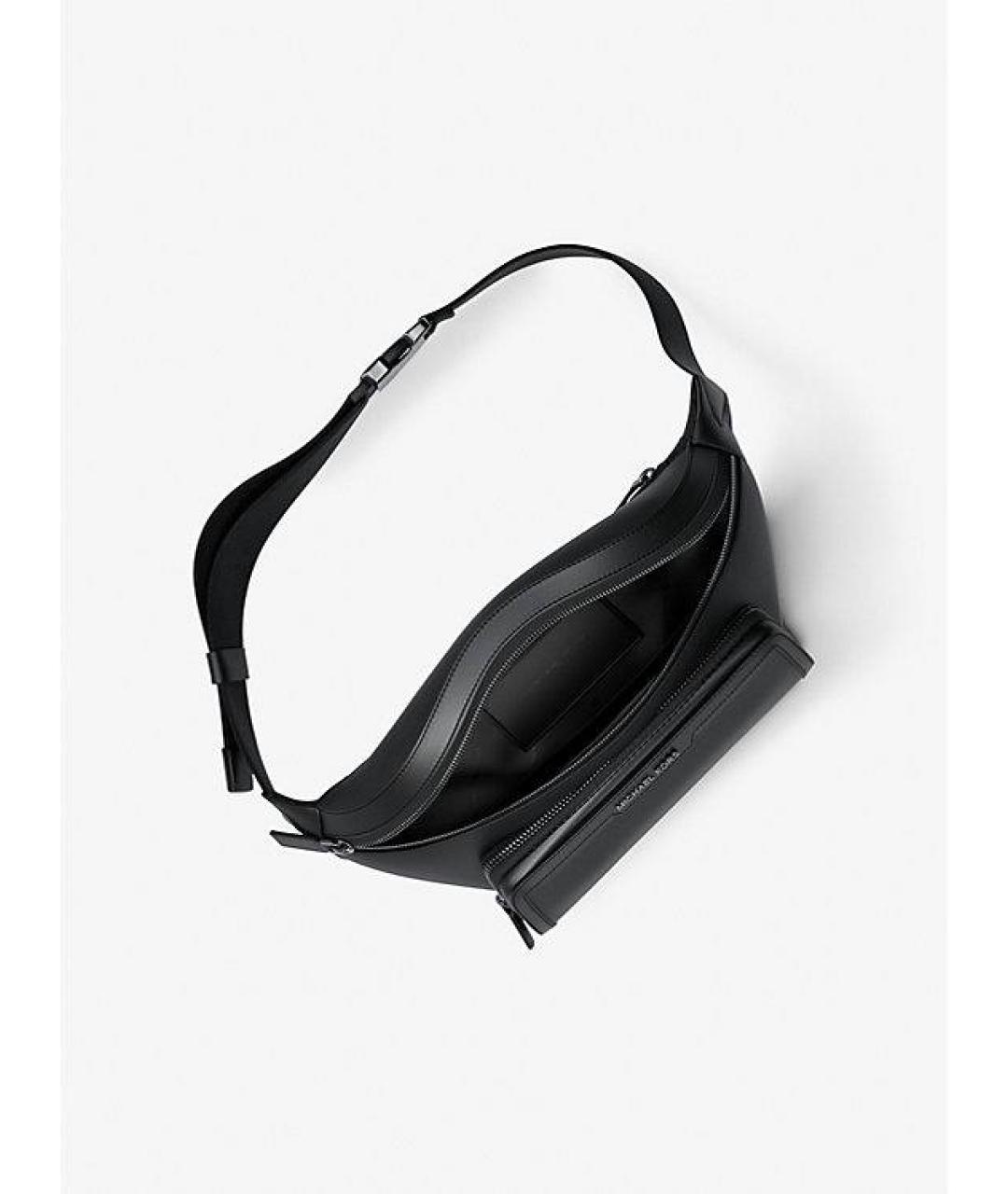 MICHAEL KORS Черная поясная сумка, фото 3