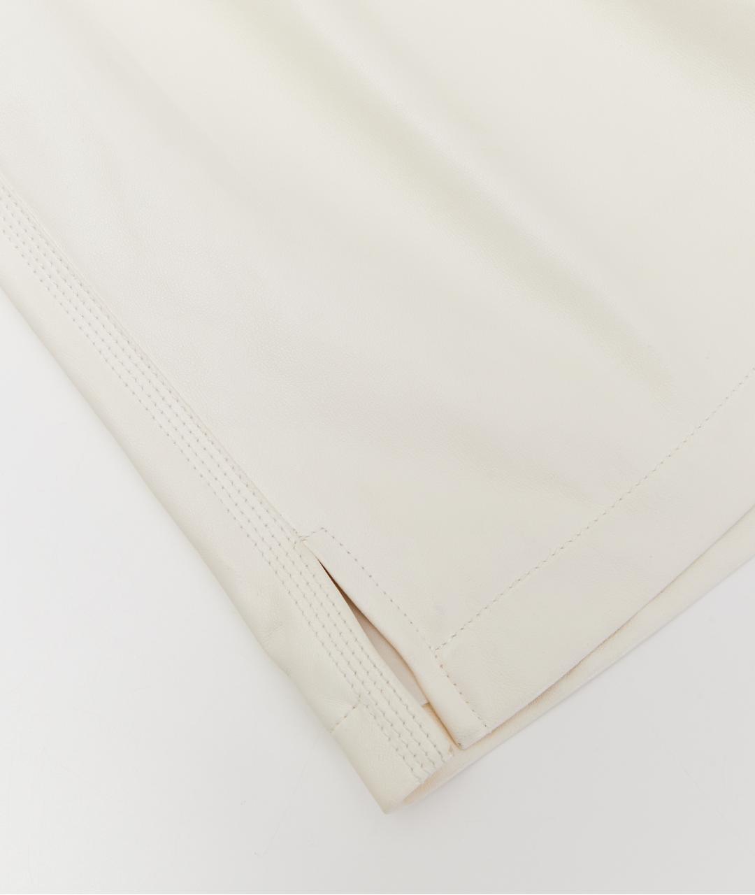 LOEWE Белые вискозные шорты, фото 4