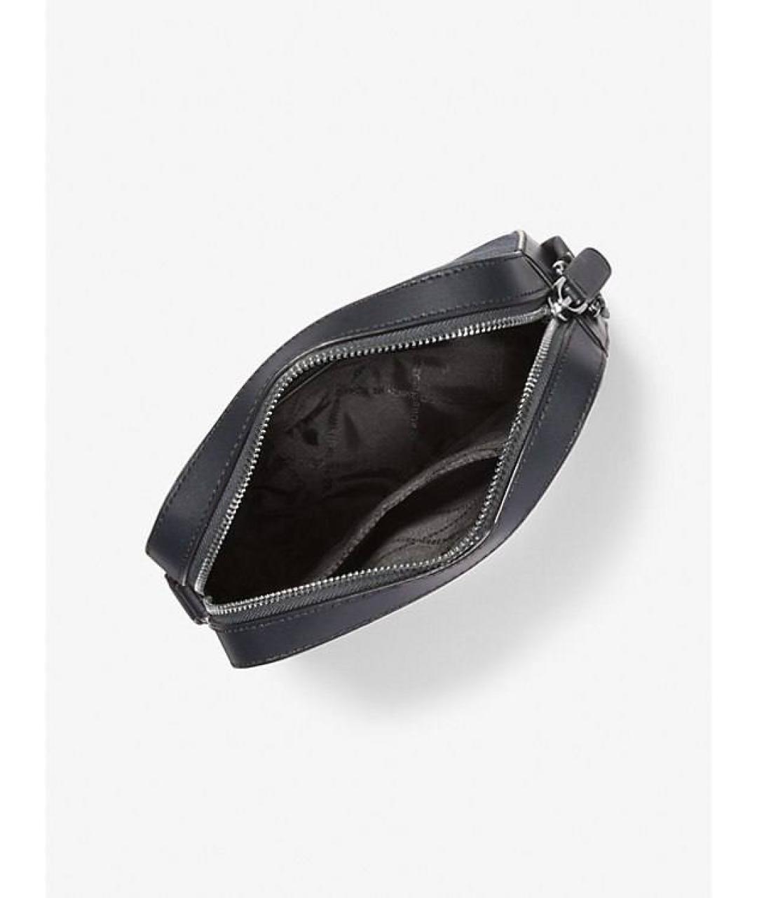 MICHAEL KORS Темно-синяя сумка на плечо из искусственной кожи, фото 3