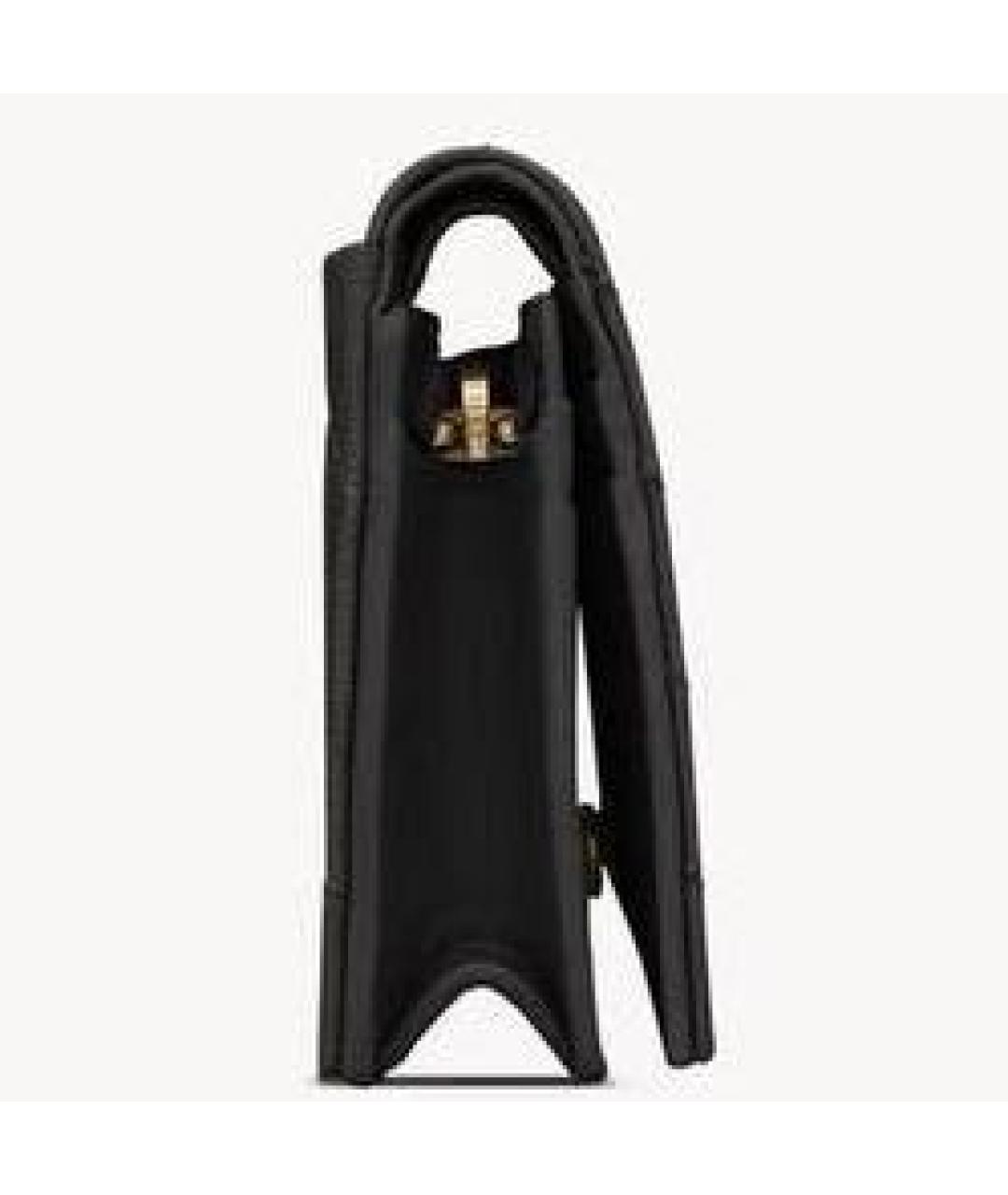 SAINT LAURENT Черный кожаный кардхолдер, фото 4