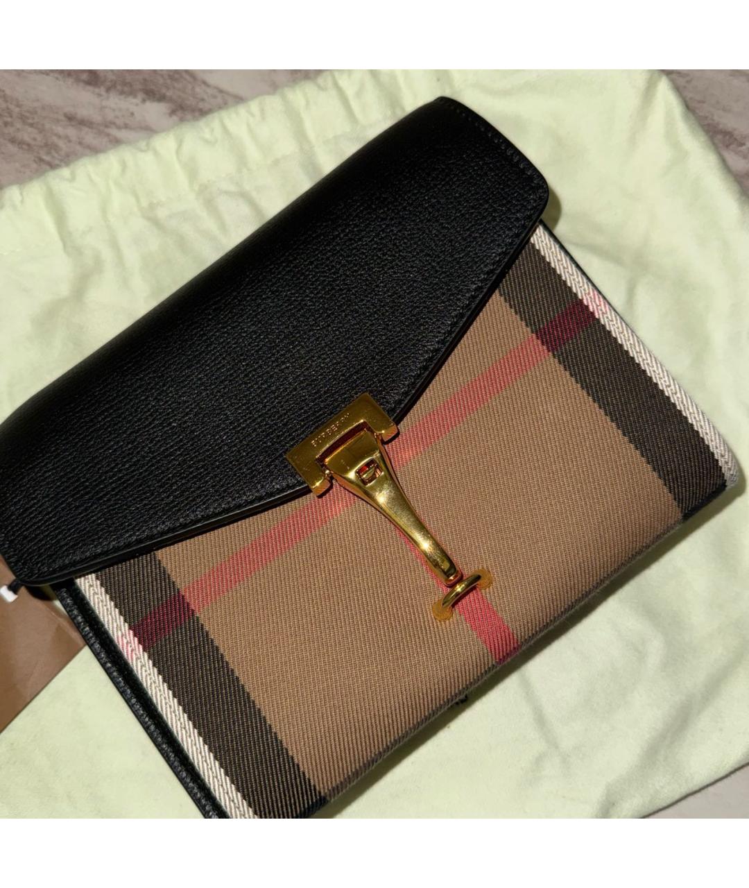 BURBERRY Мульти кожаная сумка с короткими ручками, фото 3