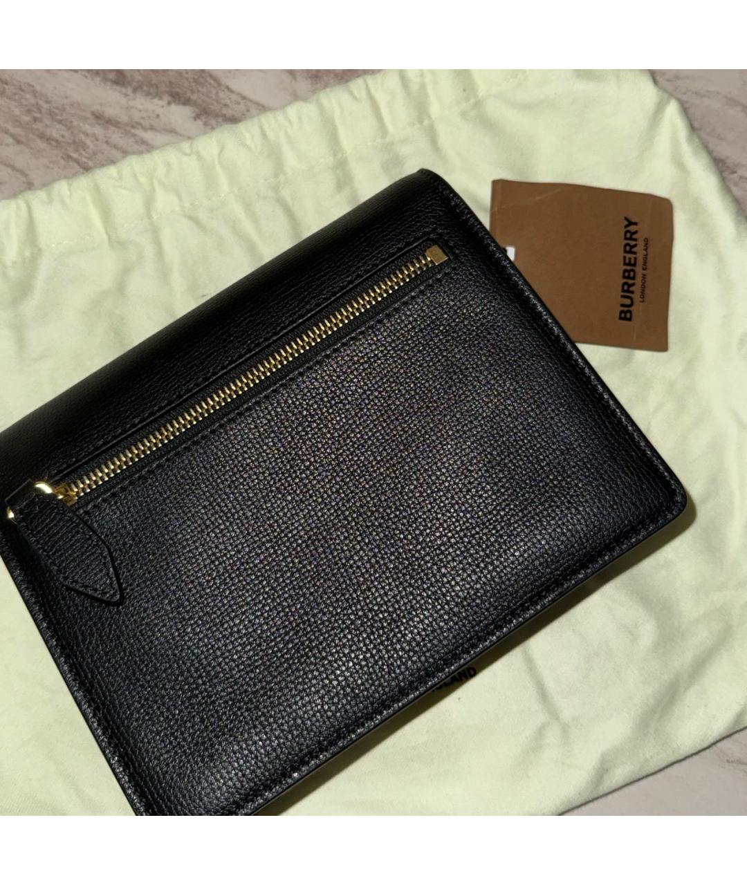 BURBERRY Мульти кожаная сумка с короткими ручками, фото 4