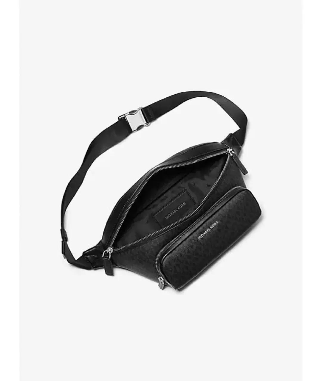 MICHAEL KORS Антрацитовая поясная сумка, фото 2