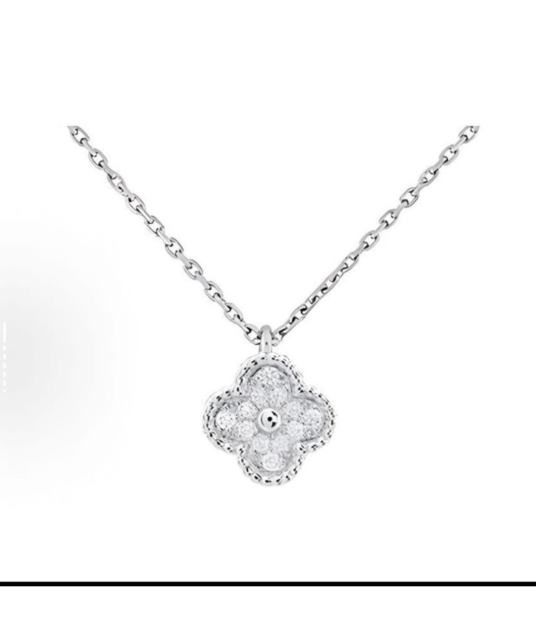 VAN CLEEF & ARPELS Серебряная подвеска из белого золота, фото 4