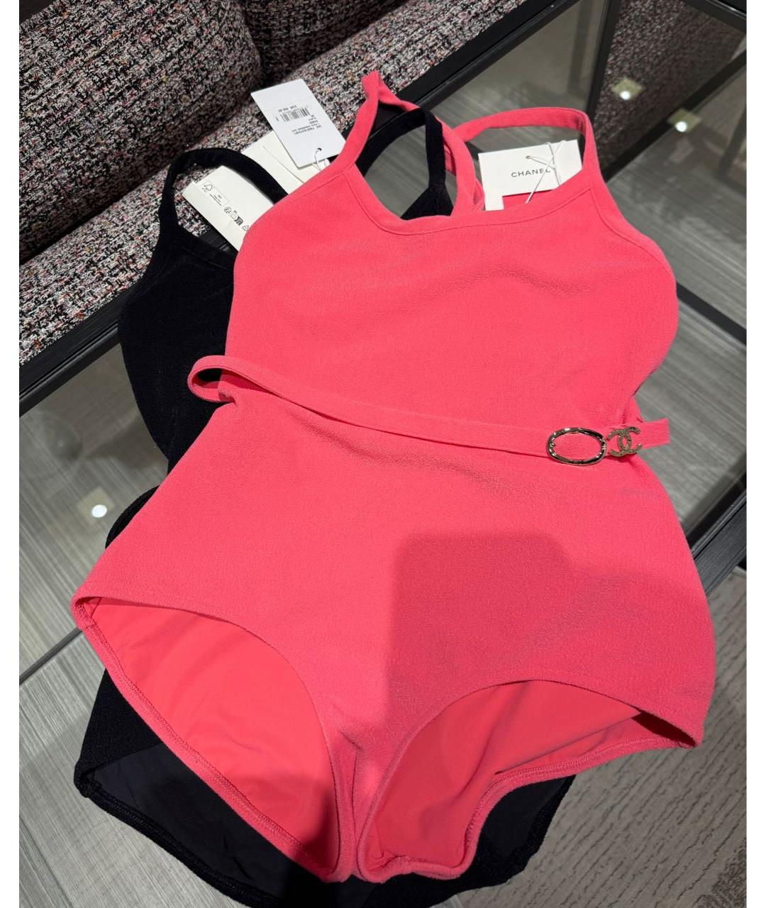 CHANEL Коралловый купальник, фото 2