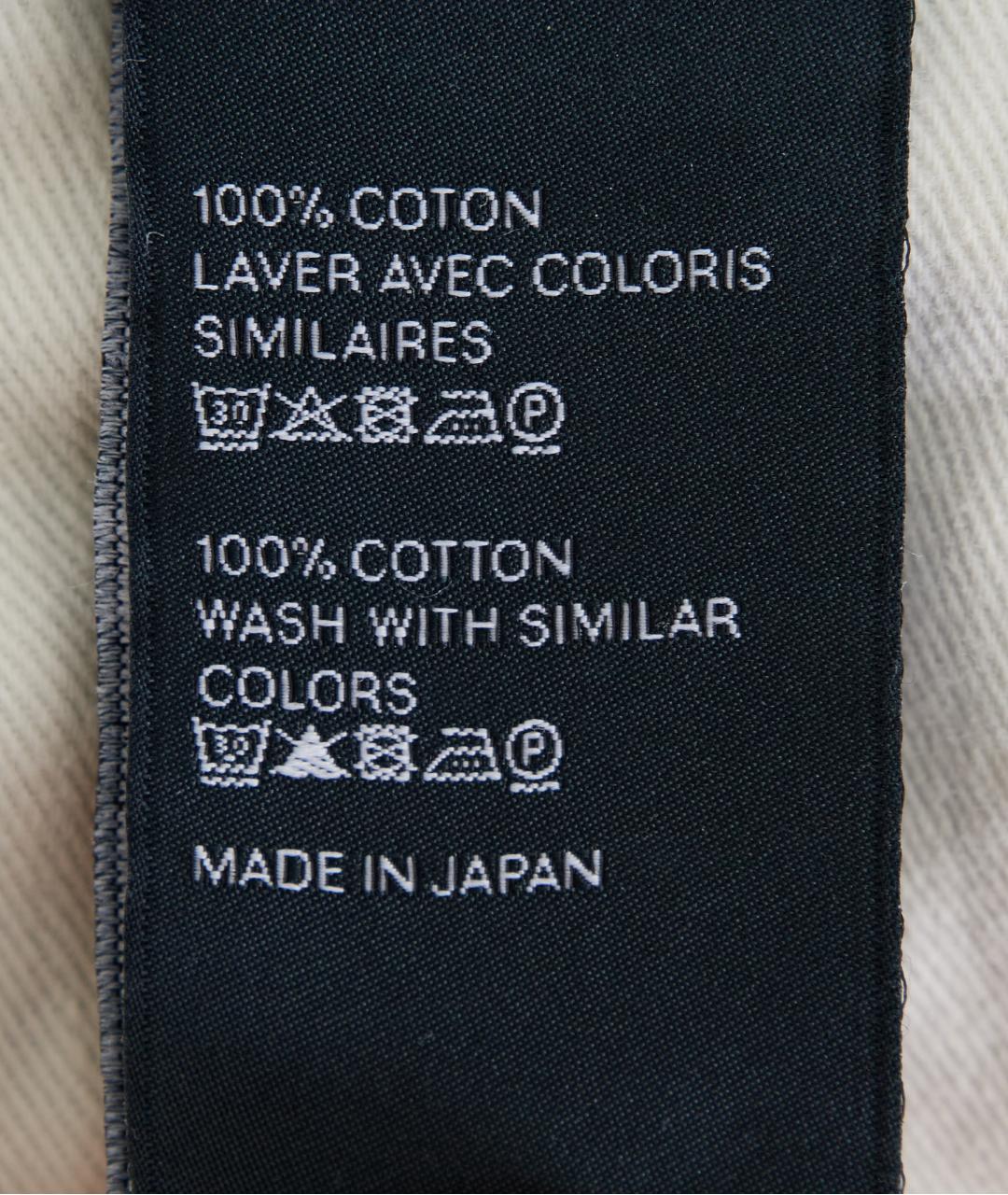 CELINE Голубые хлопковые прямые джинсы, фото 5