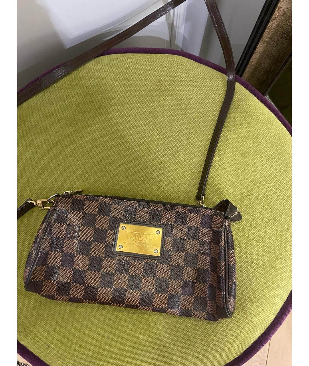 LOUIS VUITTON Коричневая сумка через плечо, фото 5