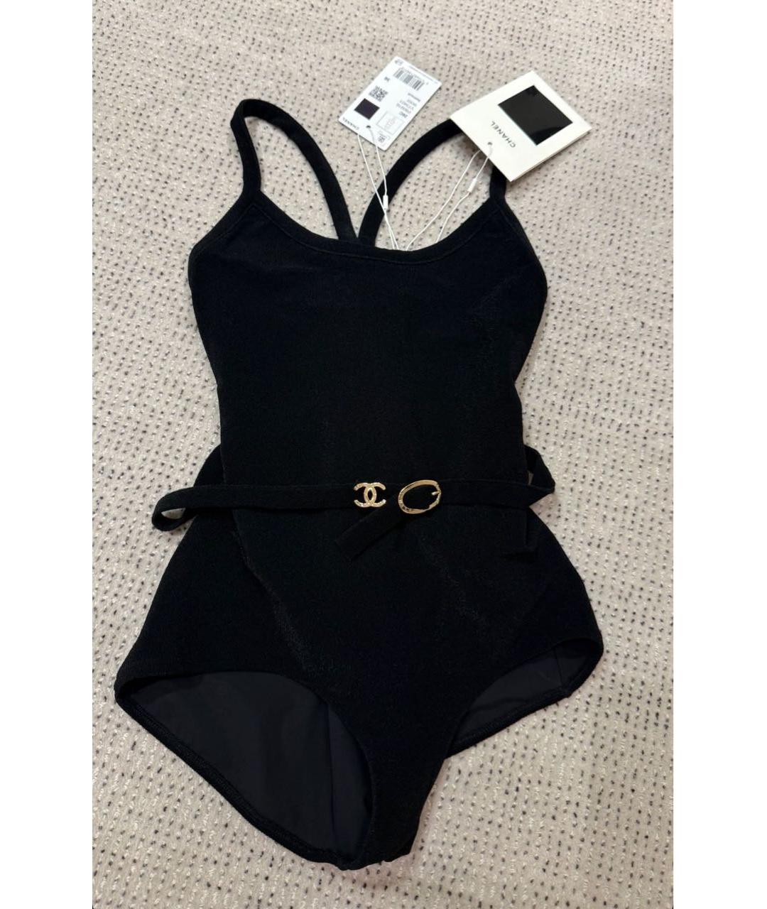 CHANEL Черный купальник, фото 6