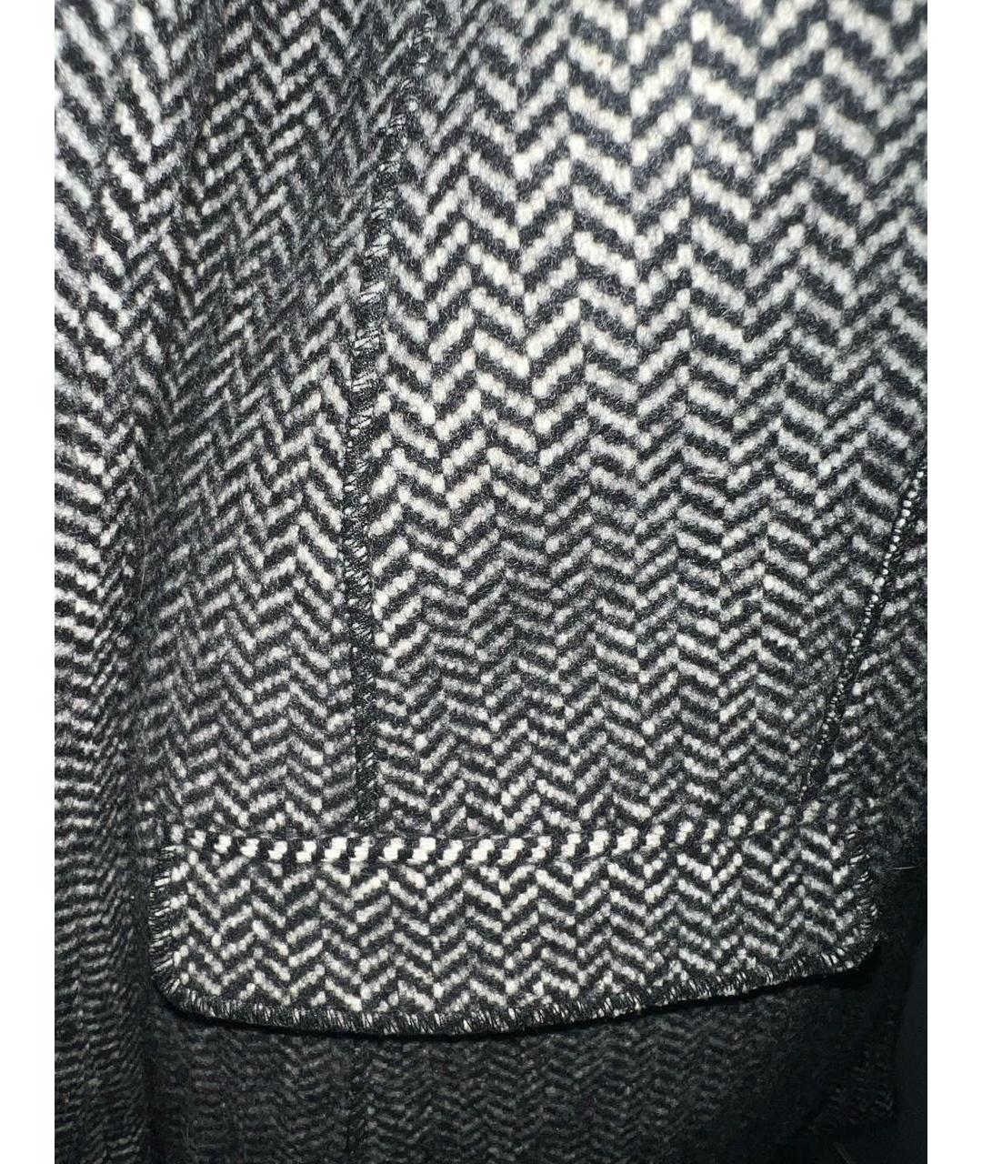 DOLCE&GABBANA Серое шерстяное пальто, фото 6