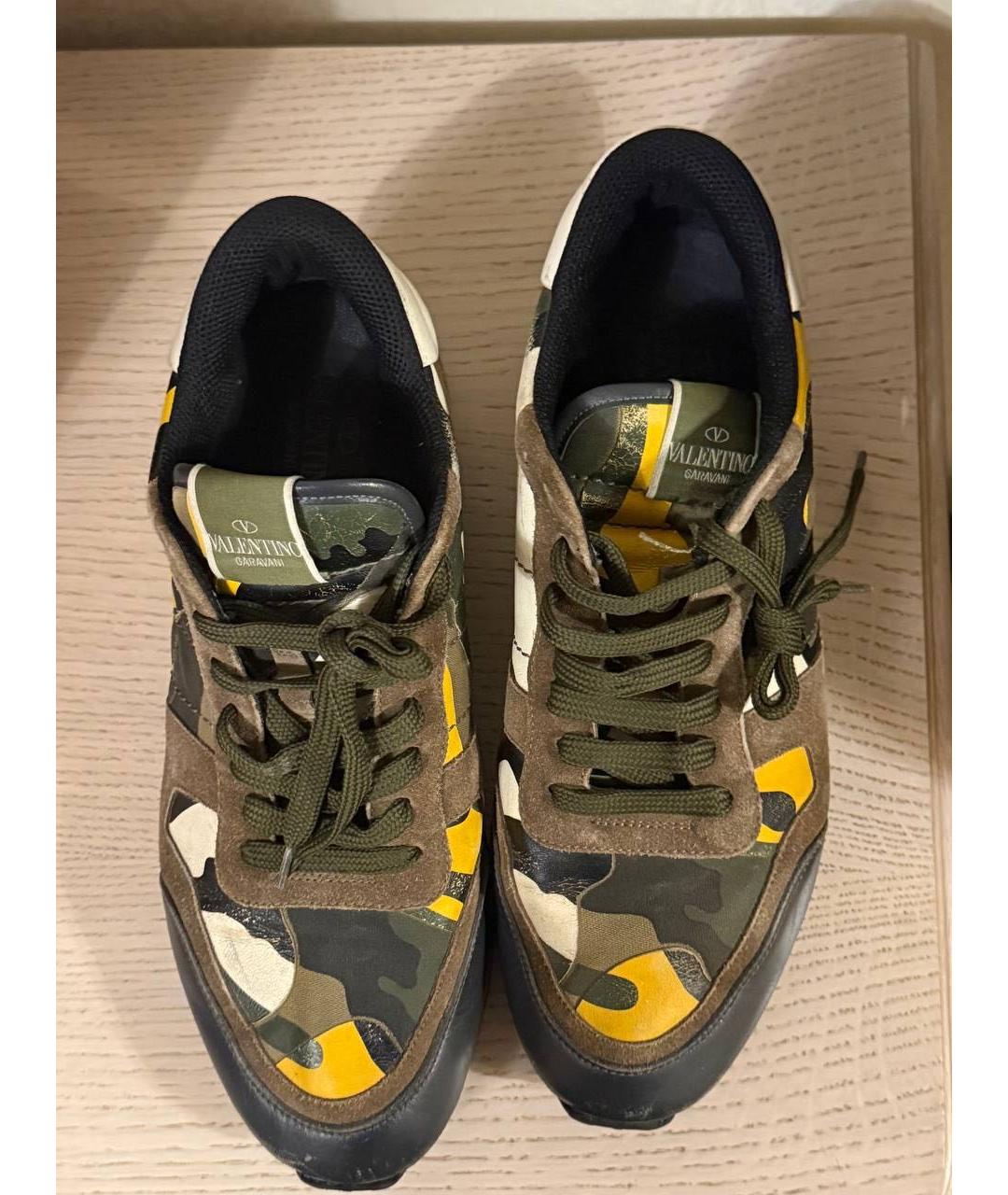 VALENTINO Мульти низкие кроссовки / кеды, фото 3