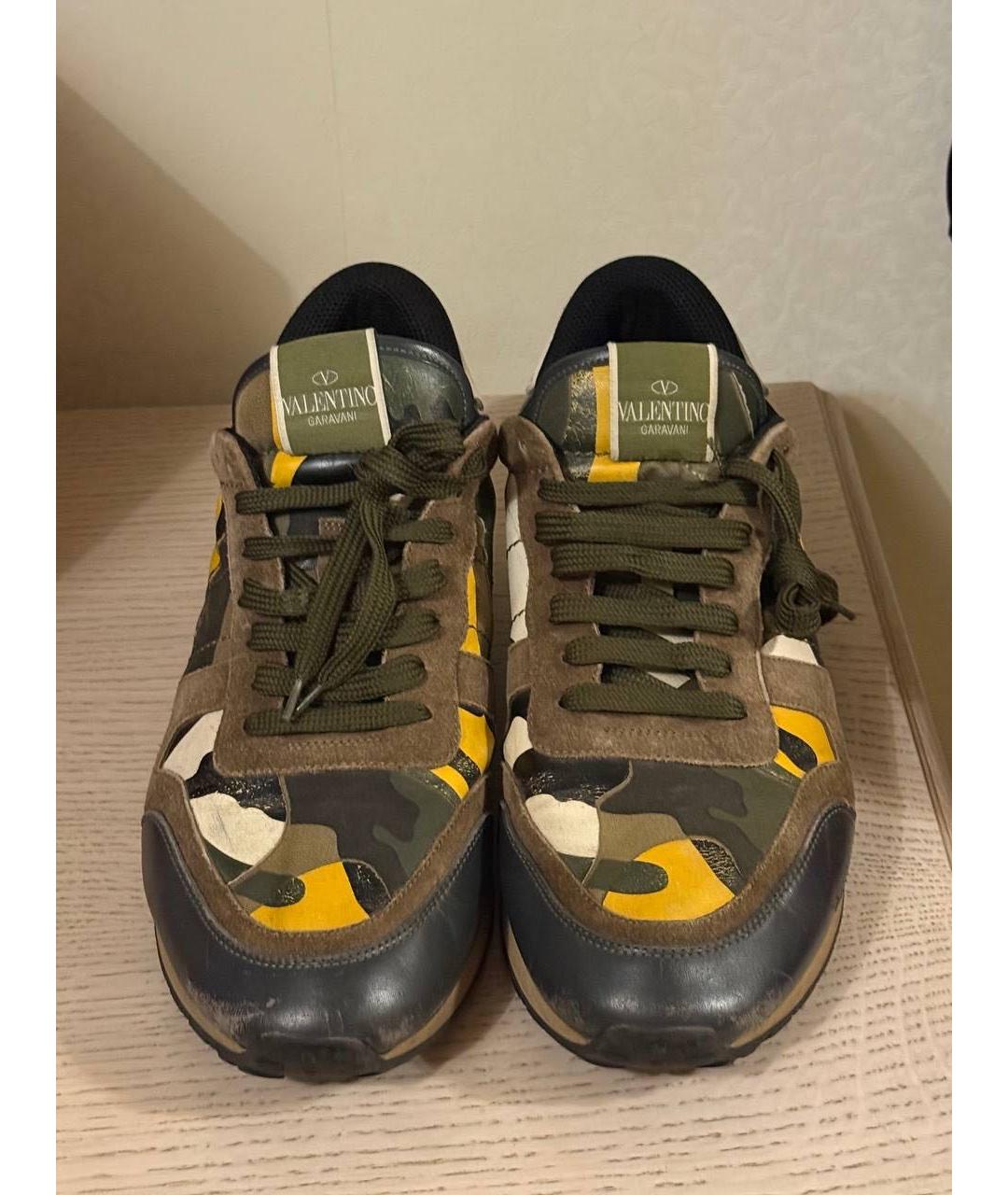 VALENTINO Мульти низкие кроссовки / кеды, фото 2