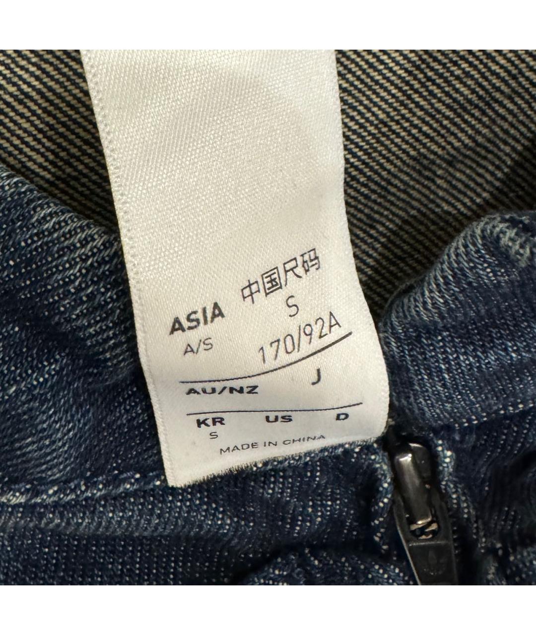 ADIDAS Темно-синий хлопковый жакет/пиджак, фото 7