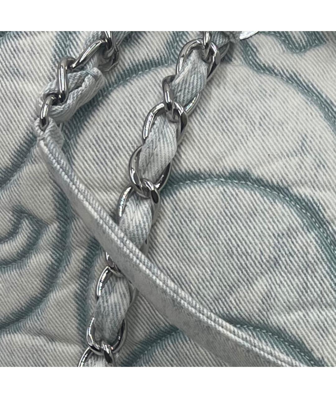 CHANEL Серая сумка через плечо, фото 2